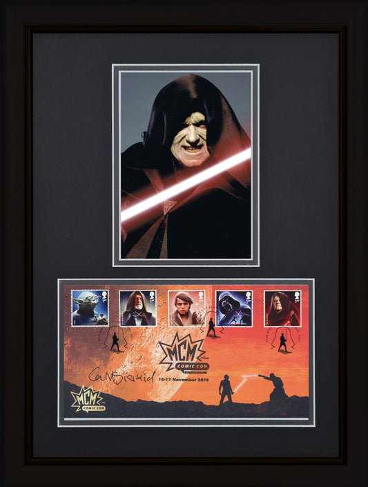 Ian McDiarmid 'Emperor Palpatine' Hand Signed Star Wars FDC Photo Presentation & COA