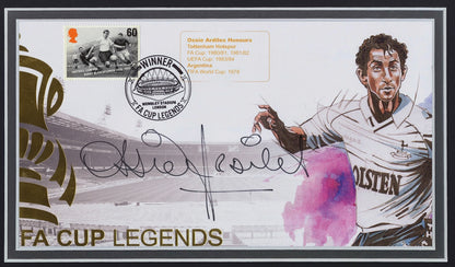 Ossie Ardiles, Spurs Legend, Hand Signed First Day Cover (FDC) With COA