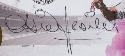 Ossie Ardiles, Spurs Legend, Hand Signed Framed 40cm x 30cm First Day Cover With COA