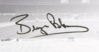 Bryan Robson, Manchester United Legend, Hand Signed Framed First Day Cover With COA