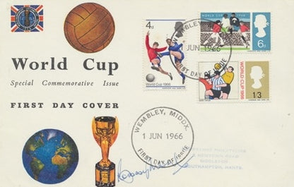 Bobby Moore, England 1966 Legend, Guaranteed Hand Signed First Day Cover Presentation & COA