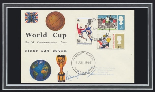 Bobby Moore, England 1966 Legend, Guaranteed Hand Signed First Day Cover Presentation & COA