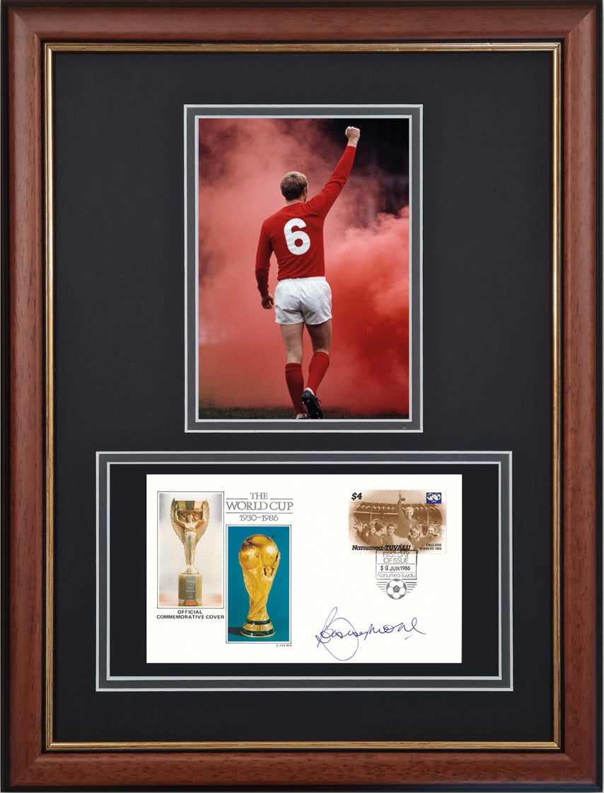 Bobby Moore, England 1966 Legend, Guaranteed Hand Signed First Day Cover Presentation & COA