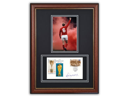 Bobby Moore, England 1966 Legend, Guaranteed Hand Signed First Day Cover Presentation & COA