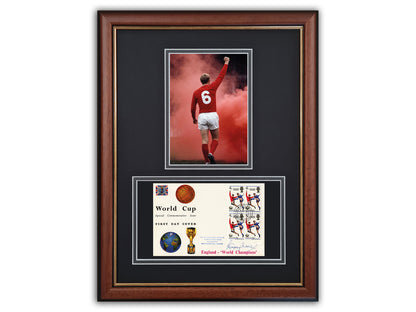 Bobby Moore, England 1966 Legend, Guaranteed Hand Signed First Day Cover Presentation & COA