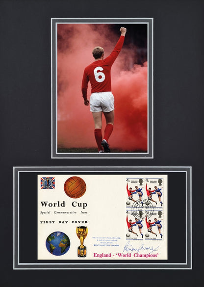 Bobby Moore, England 1966 Legend, Guaranteed Hand Signed First Day Cover Presentation & COA