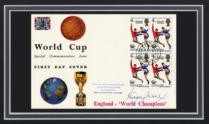 Bobby Moore, England 1966 Legend, Guaranteed Hand Signed First Day Cover Presentation & COA