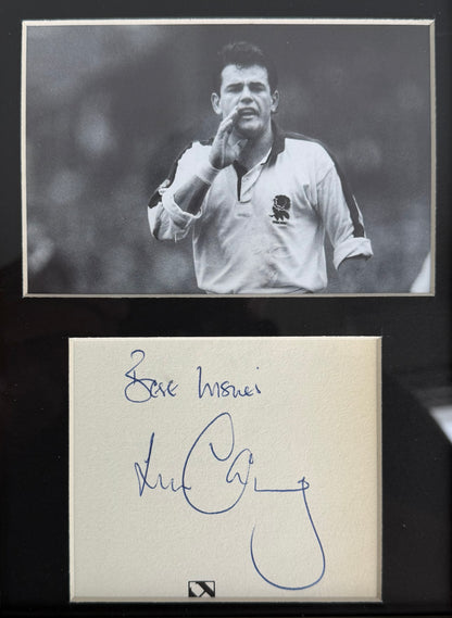 Will Carling, England Rugby Union Legend, Guaranteed Hand Signed Card Presentation & COA