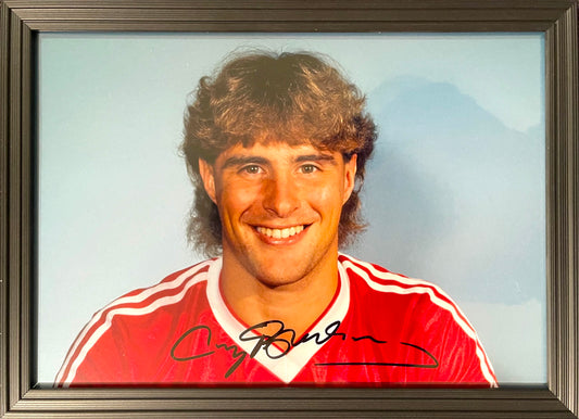 CLAYTON BLACKMORE HAND SIGNED MANCHESTER UNITED PHOTO WITH COA