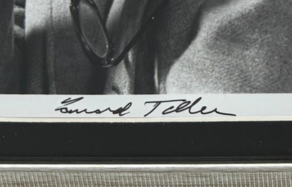 Edward Teller, Father Of The H-Bomb, Hand Signed Photo With COA