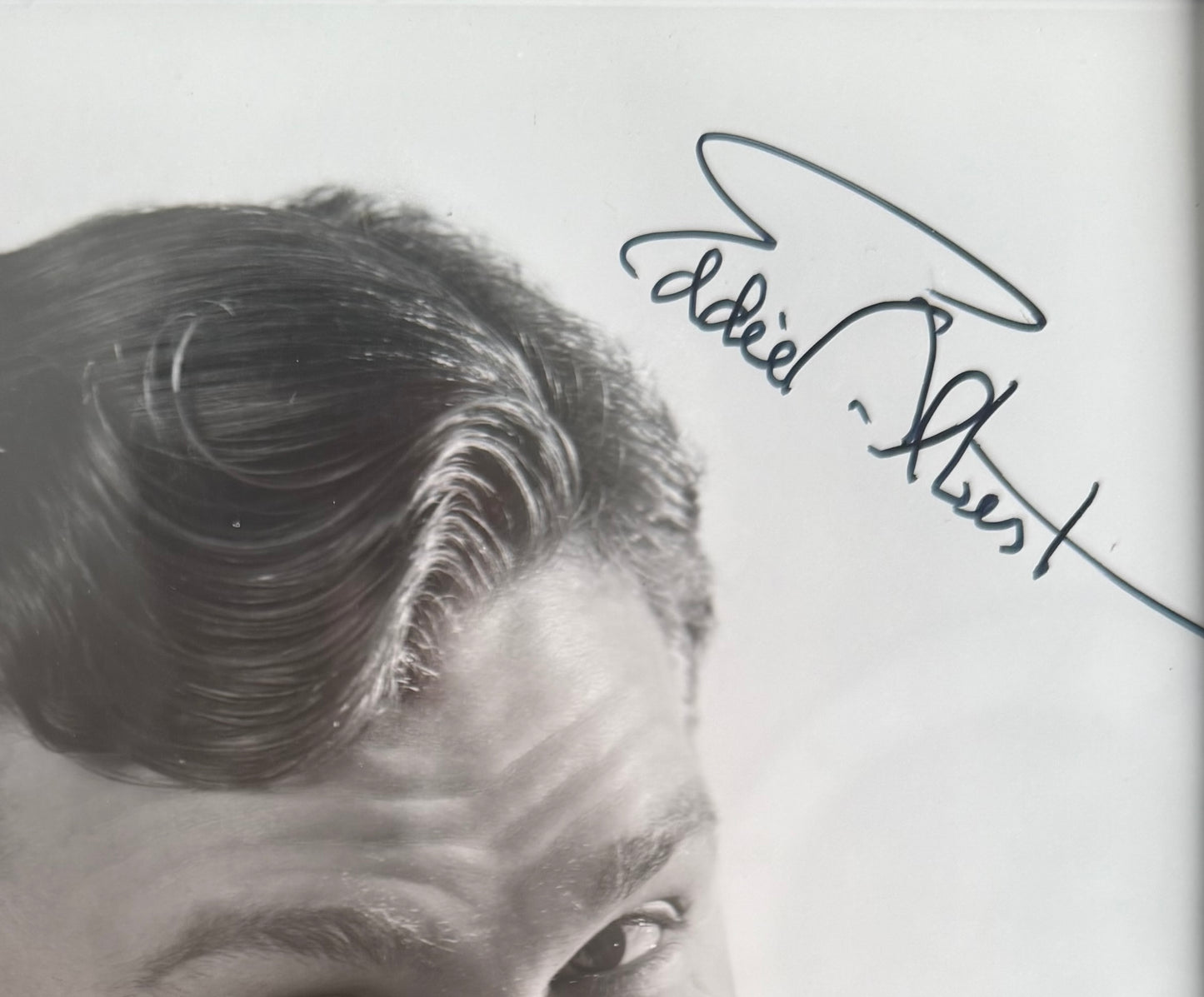 Eddie Albert, Hand Signed Framed, Mounted Original Publicity Photo With COA
