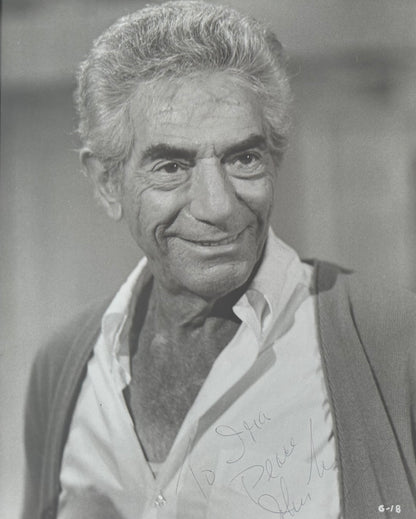 John Marley, American Actor, Hand Signed Framed, Mounted Original Publicity Photo & COA