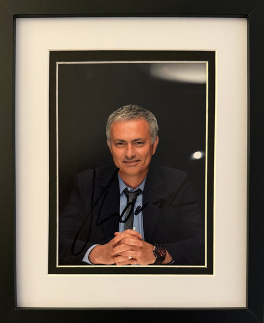 Jose Mourinho, Chelsea, Inter Milan, Legend, Hand Signed Photo With AFTAL Member COA