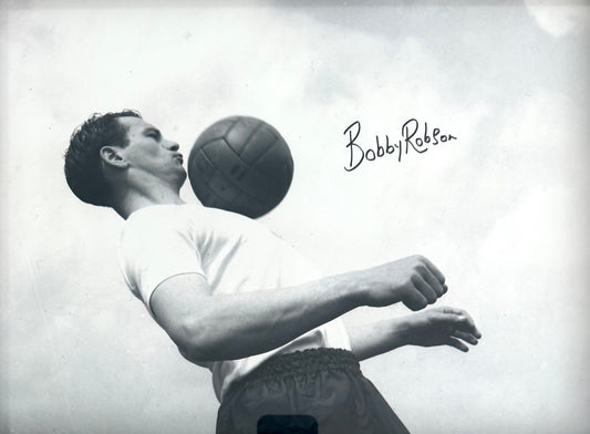 Bobby Robson, Football Legend, Hand Signed Framed Photo & AFTAL Member COA