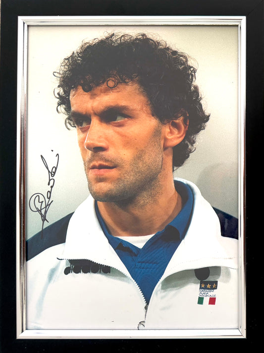 Roberto Donadoni, AC Milan, Italy Legend, Hand Signed Photo & COA