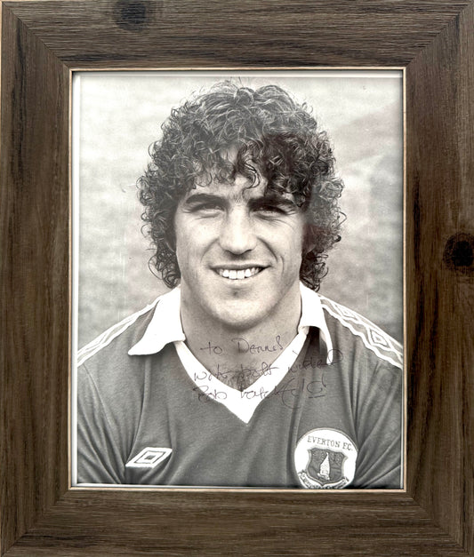 Bob Latchford, Everton Legend, Hand Signed Photo With COA