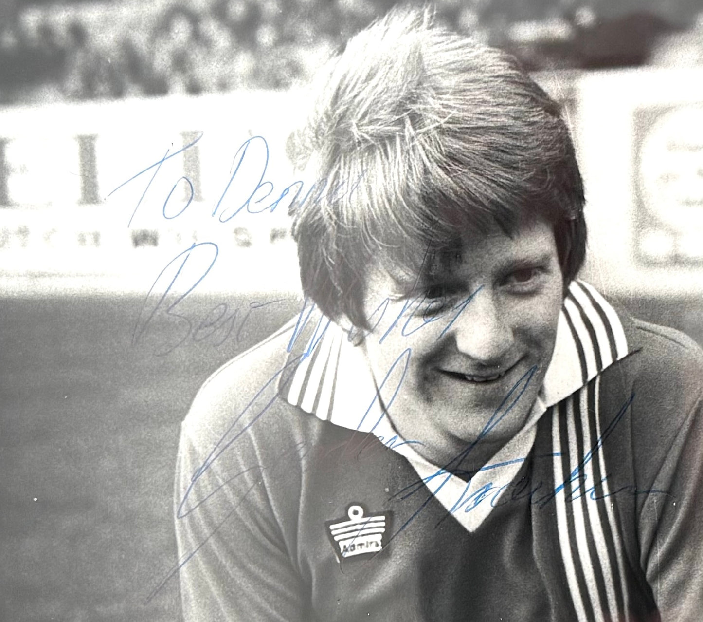 Gordon Strachan, Manchester United, Leeds United, Scotland Legend, Hand Signed Photo With AFTAL COA