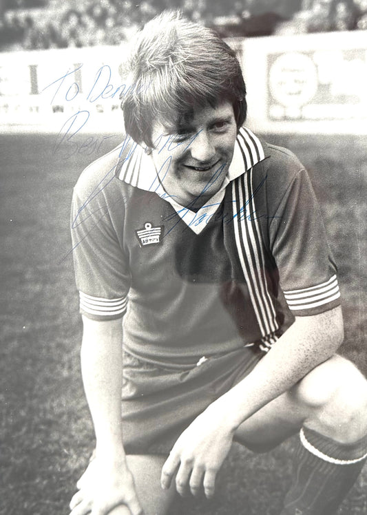 Gordon Strachan, Manchester United, Leeds United, Scotland Legend, Hand Signed Photo With AFTAL COA