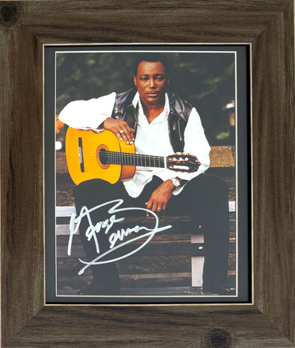 George Benson, Singer, Songwriter, Hand Signed Framed Photo & COA