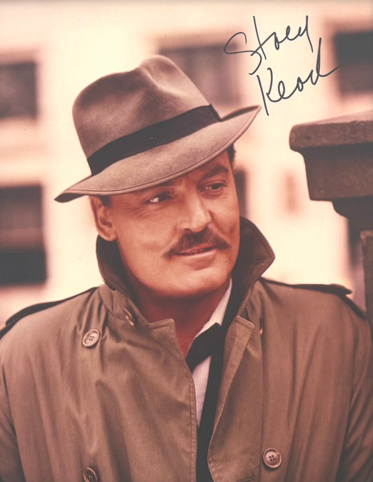 Stacy Keach, Multi-Award Winning Actor, Hand Signed Framed, Mounted Original Publicity Photo & COA