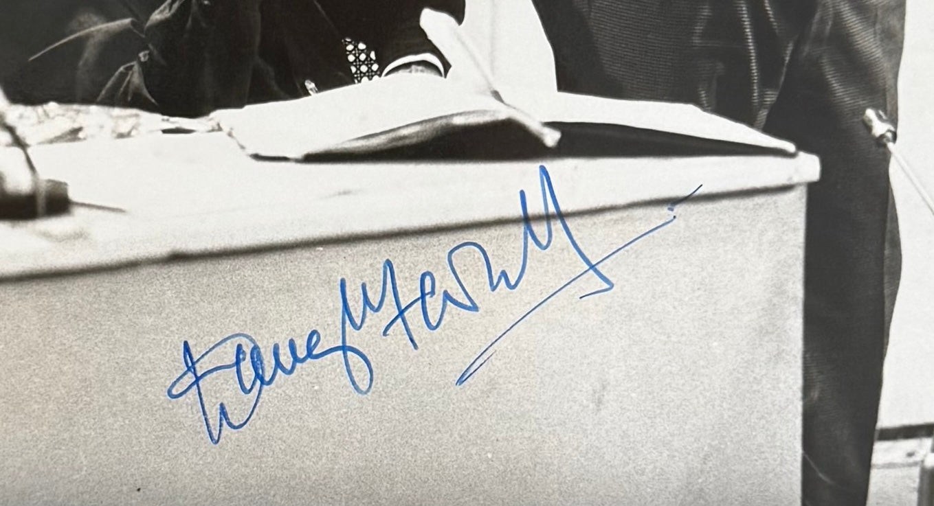 Douglas Fairbanks Junior Hand Signed Original Film Photo & COA