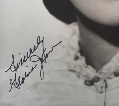 Gloria Jean Hand Signed Original Film Photo With COA