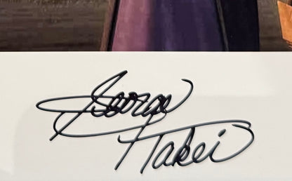 George Takei, Star Wars 'Lok Durd', The Clone Wars Hand Signed Framed Photo & COA