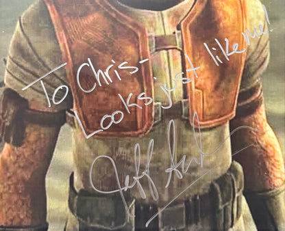 Jeff Anderson, Star Wars 'Smug', The Clone Wars Hand Signed Framed Photo & COA