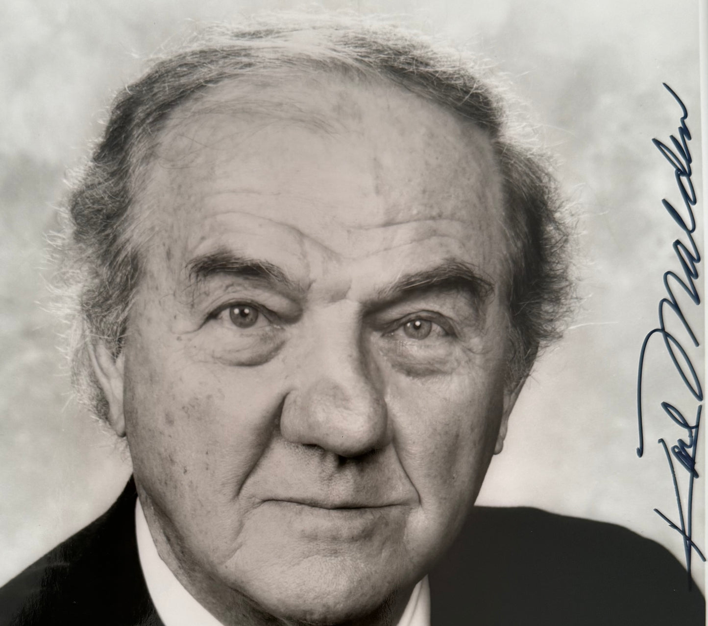 Karl Malden, Oscar Winning Actor, Hand Signed Framed, Mounted Original Publicity Photo & COA