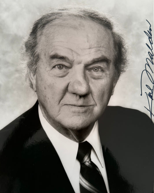 Karl Malden, Oscar Winning Actor, Hand Signed Framed, Mounted Original Publicity Photo & COA