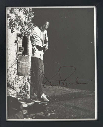 Richard Roundtree, Hand Signed Framed 25cm x 20cm Original Film Publicity Photo & COA