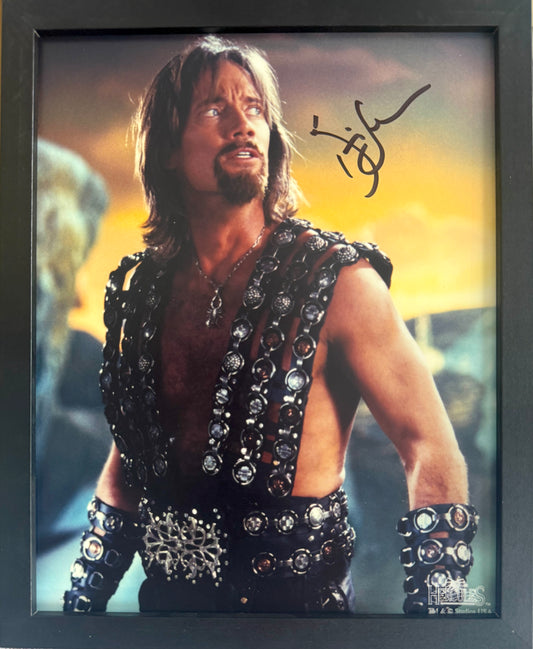Kevin Sorbo, Hand Signed Framed, Mounted Original Publicity Photo With COA