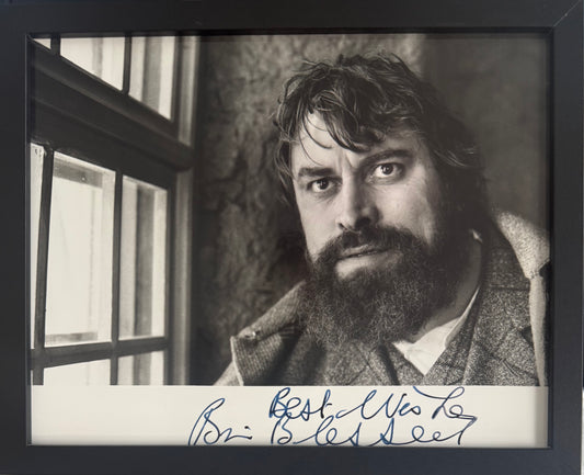 Brian Blessed, Hand Signed Framed, Mounted Original Publicity Photo With COA