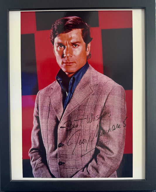 George Maharis, Iconic American Actor, Hand Signed Framed Original Publicity Photo With COA