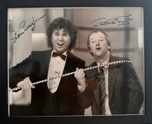 Stan Boardman, Tim Brooke-Taylor Hand Signed Framed,Original Photo With COA