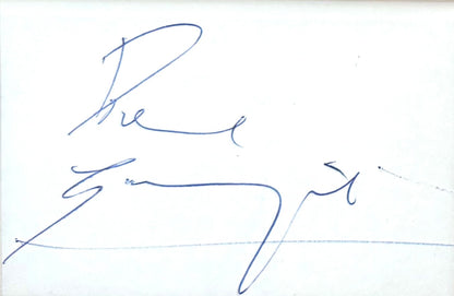 Paul Gascoigne, England, Newcastle United, Spurs, Hand Signed Framed Card & COA