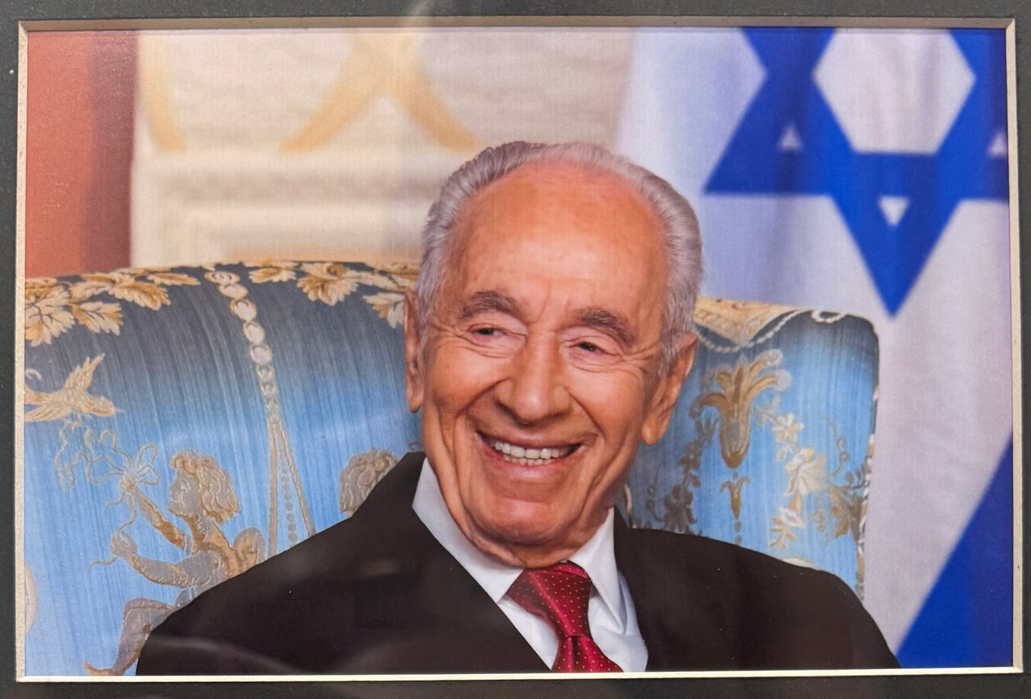 Shimon Perez, Former Israeli Prime Minister, Hand Signed FDC Presentation & AFTAL COA