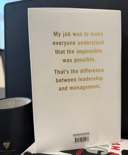 Sir Alex Ferguson, Manchester United Legend, Hand Signed Limited Edition 'Leading' Book