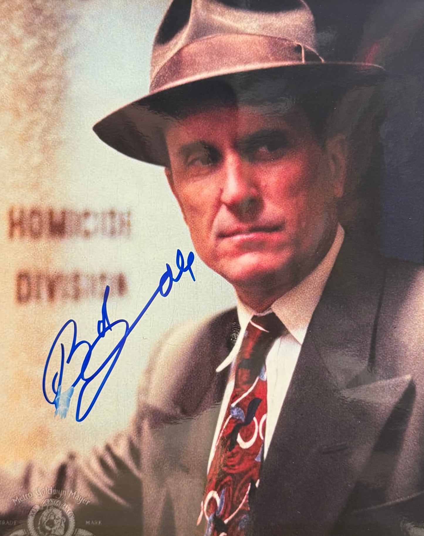Robert Duvall, 'The Godfather' Hand Signed Framed, Mounted Original Film Photo With COA