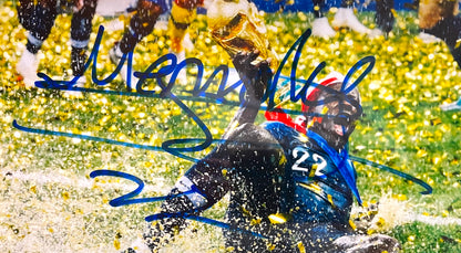 BENJAMIN MENDY HAND SIGNED FRANCE PHOTO WITH COA