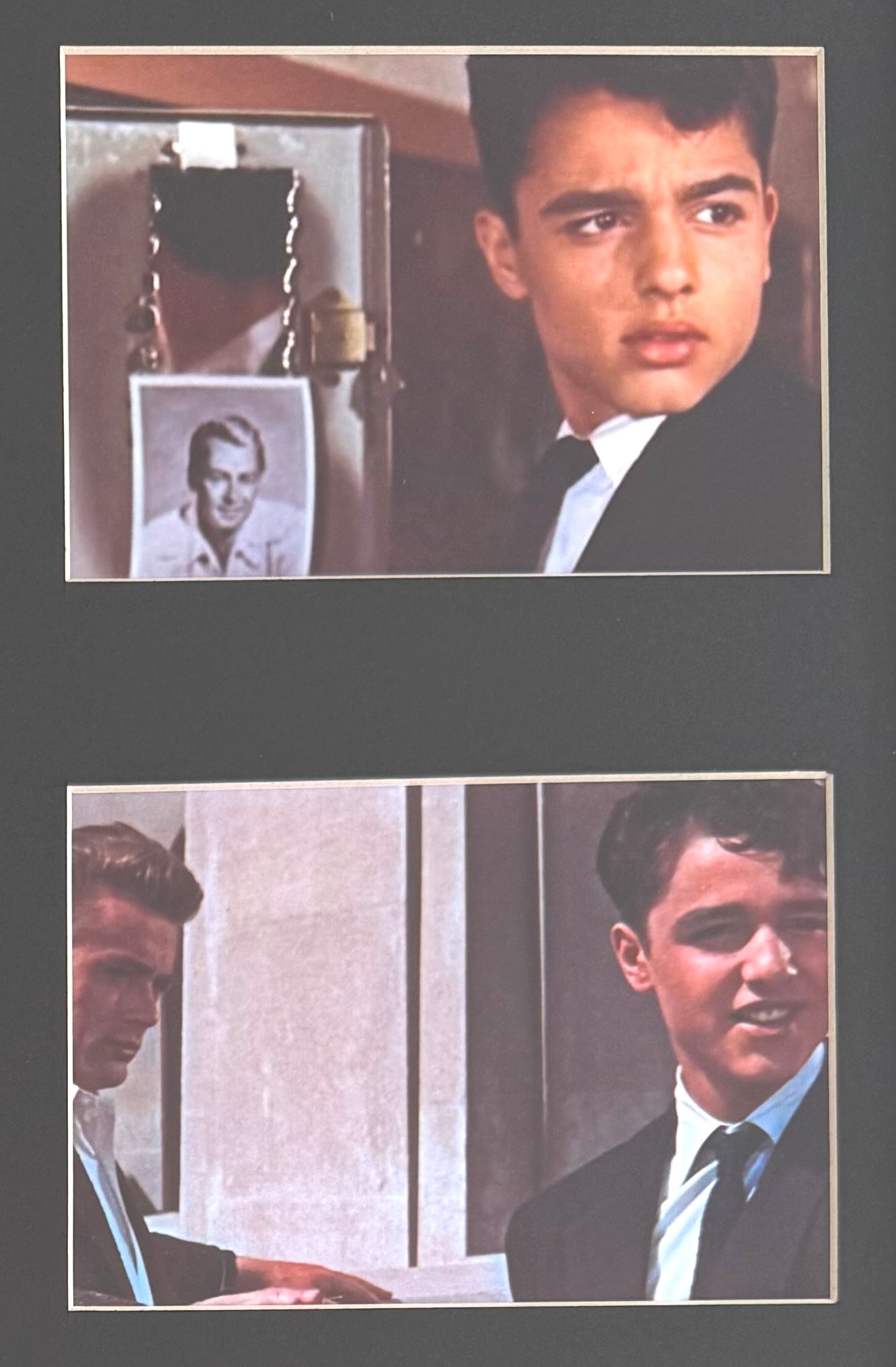 Sal Mineo, Rebel Without A Cause Actor, Hand Signed Framed Mounted Original Photo & AFTAL COA