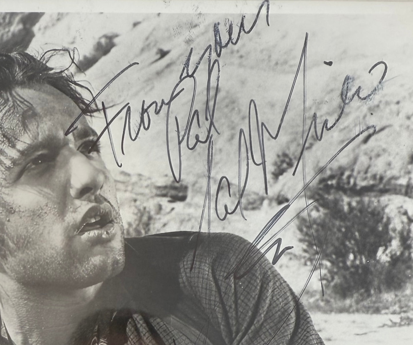 Sal Mineo, Rebel Without A Cause Actor, Hand Signed Framed Mounted Original Photo & AFTAL COA