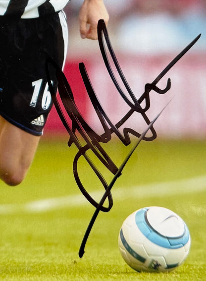 James Milner, Hand Signed Newcastle United Photo, & COA