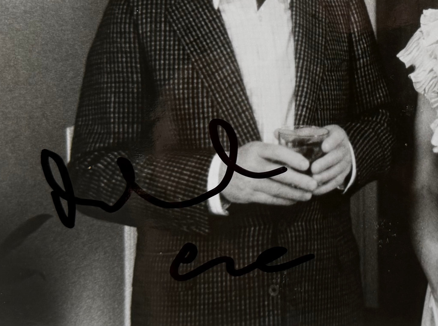 Michael Caine, Hand Signed 'Sweet Liberty' Original Film Photo & AFTAL Member COA