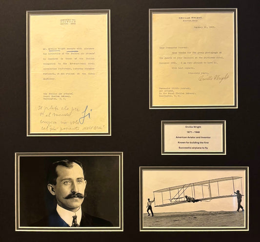 Orville Wright, The 'Wright Brothers' Aviators, Hand Signed Letter With COA