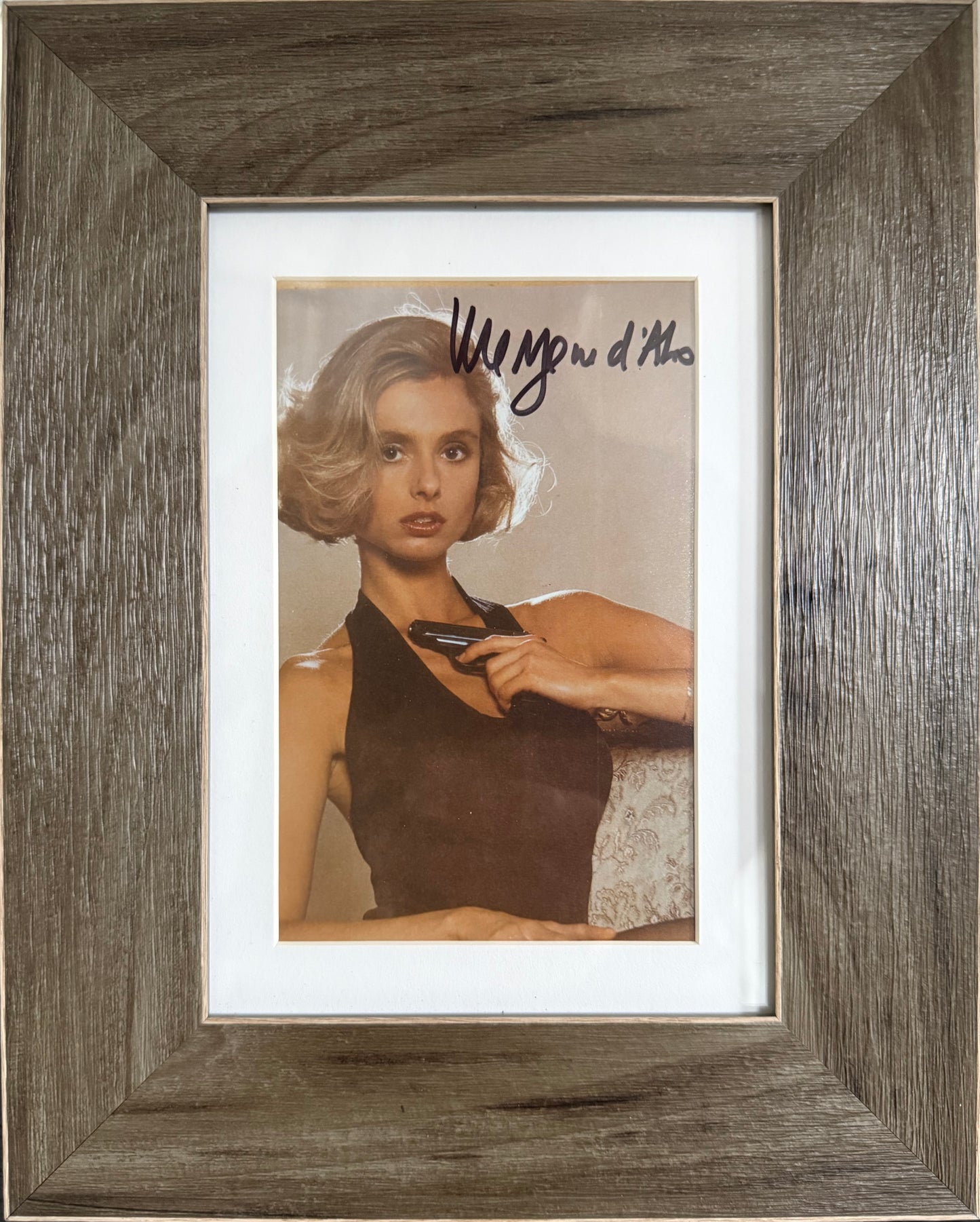 Maryam d'Abo, 007 'Kara Milovy' James Bond Actress, Hand Signed Photo & COA