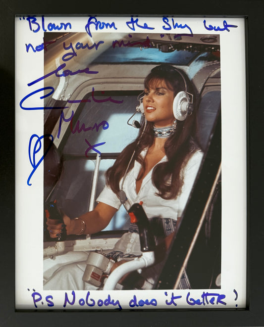 Caroline Munro, 007 'Naomi' James Bond 'The Spy Who Loved Me' Actress, Hand Signed Photo & COA