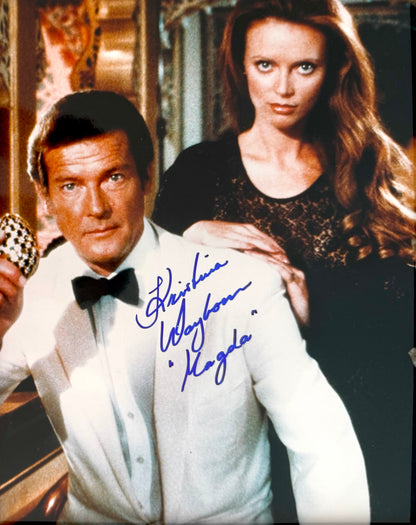 Kristina Wayborn 007 James Bond 'Octopussy Actress, Hand Signed Photo & COA