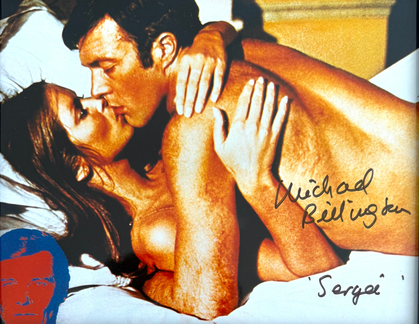 Michael Billington, 007 'Sergei' James Bond 'The Spy Who Loved Me' Actor, Hand Signed Photo & COA