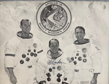 Alfred Worden, NASA Astronaut, Hand Signed Framed, Mounted Original Photo & COA